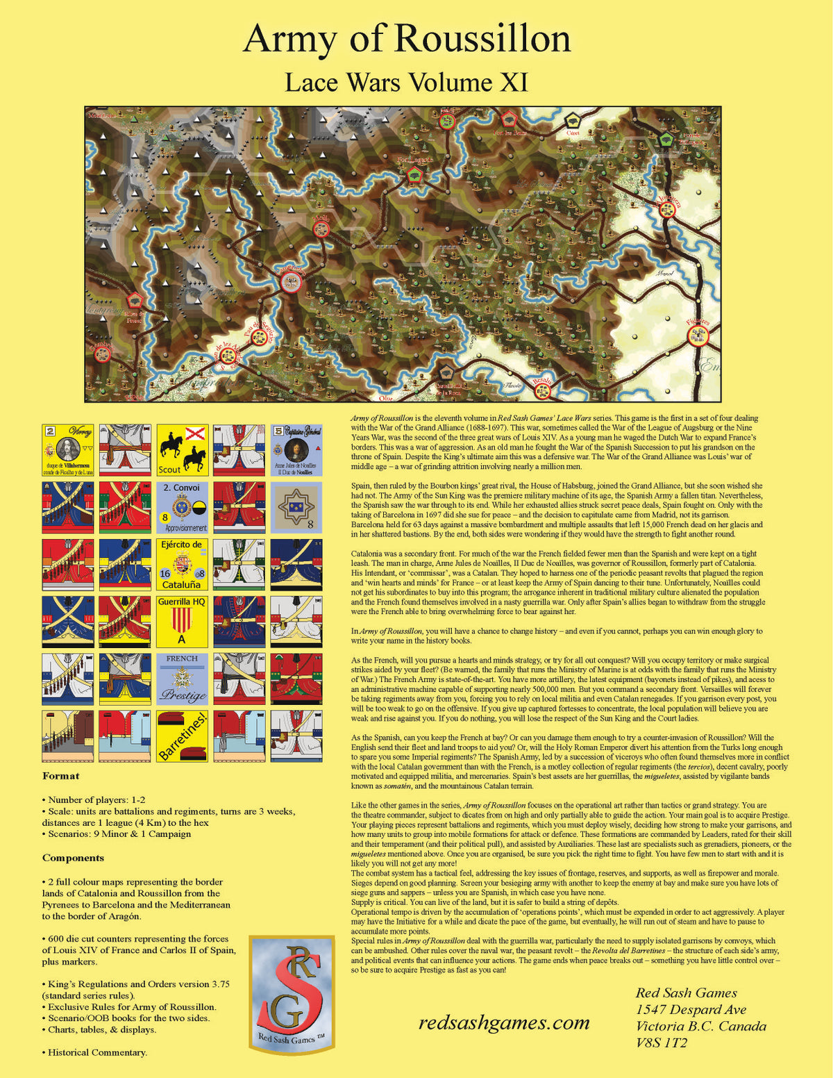 Army of Roussillon (Component Kit)
