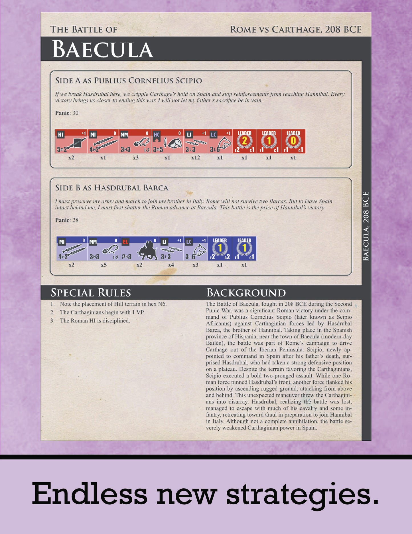 Dawn of Battle: Scenario Pack #5