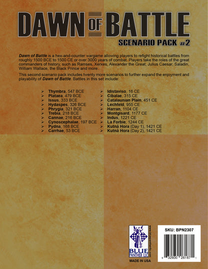 Dawn of Battle: Scenario Expansion