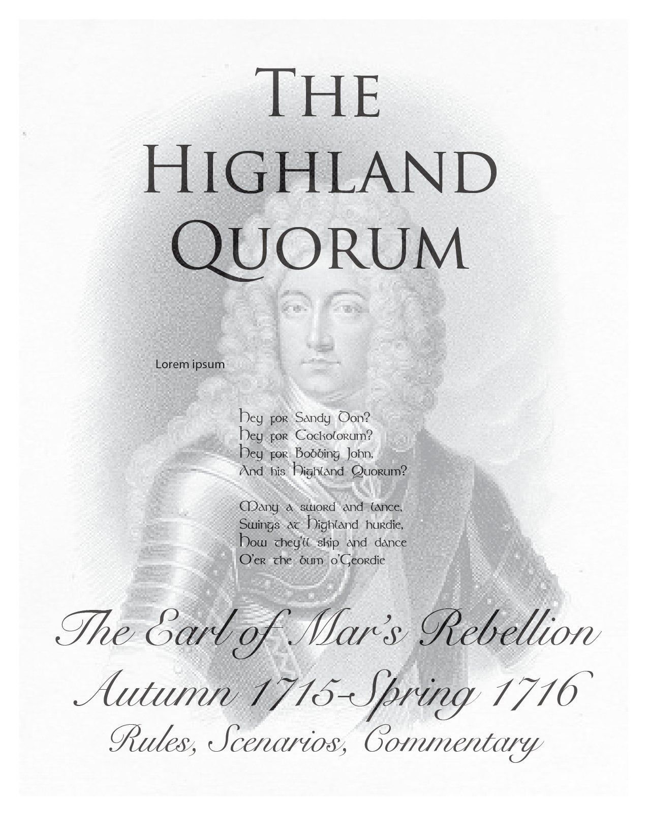 The Highland Quorum (Component Kit)