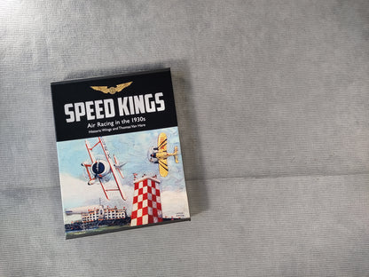 Game box titled 'Speed Kings' on a gray surface