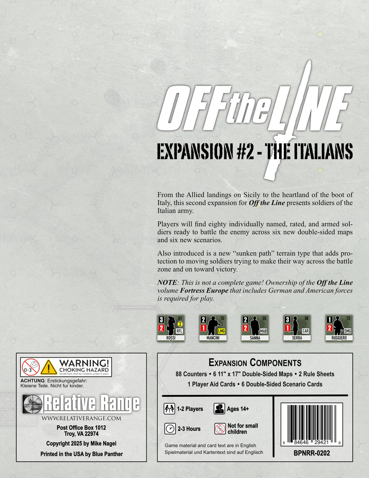 Off the Line: Expansion #2