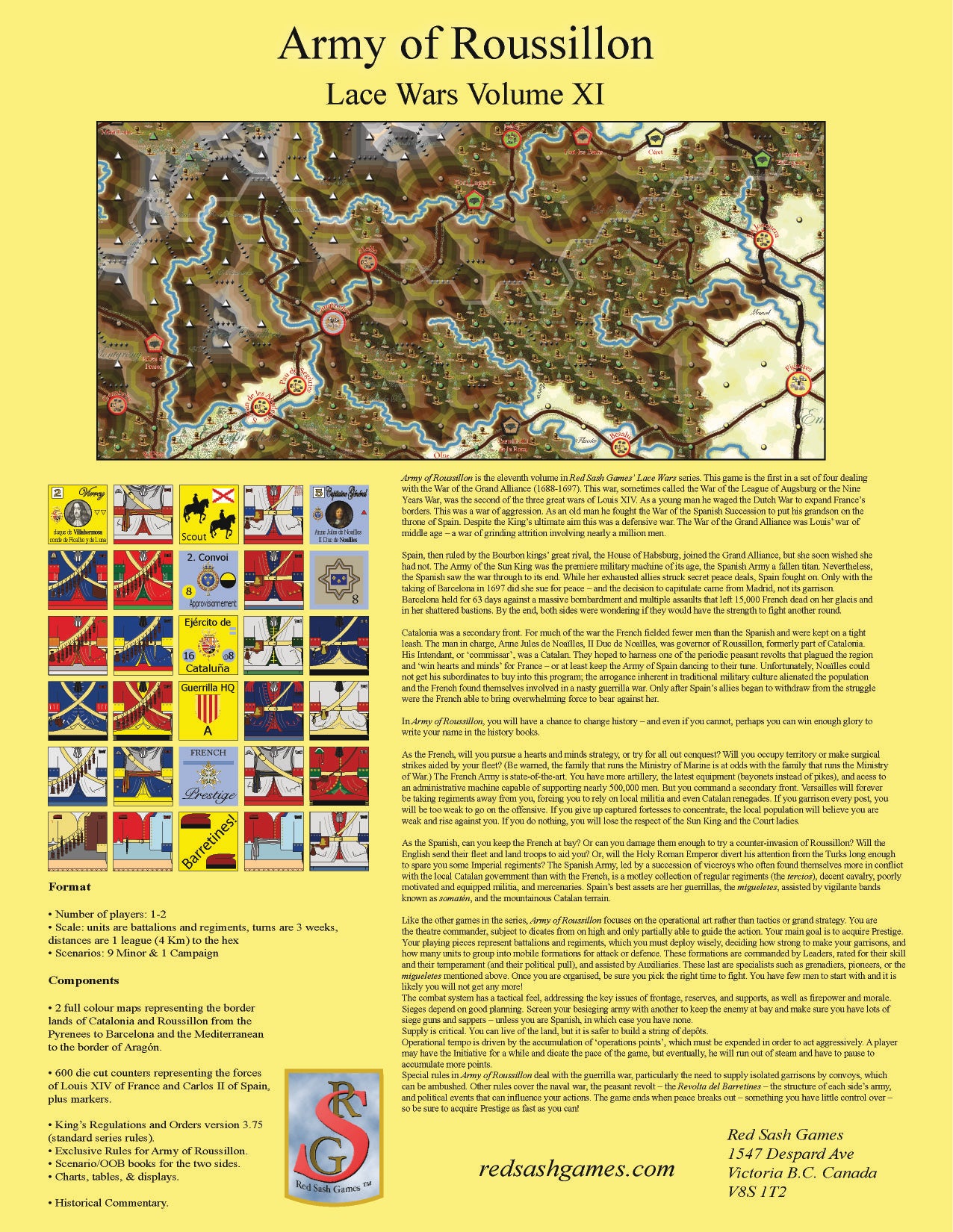 Army of Roussillon (Component Kit)